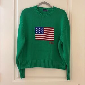 Polo Ralph Lauren Boxy Flag Sweater